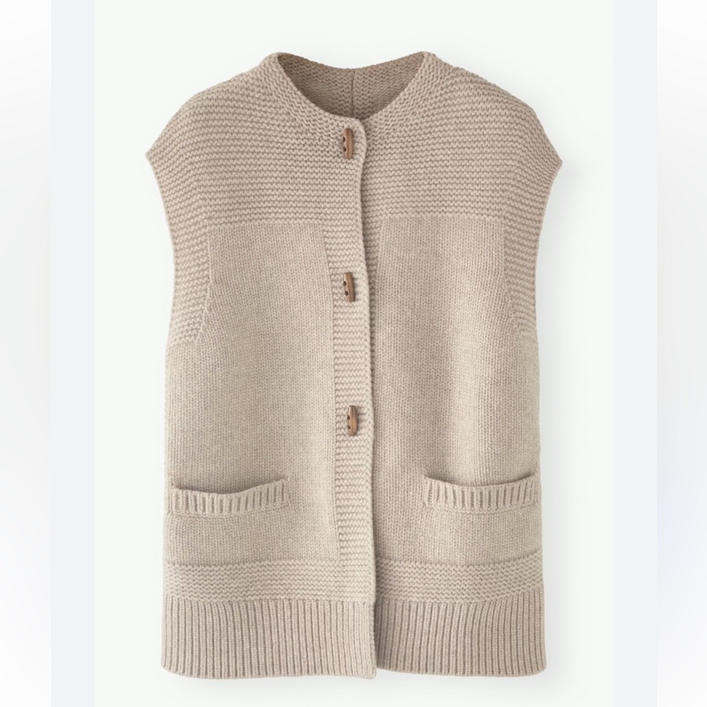 Wrap London Knitted Lambswool Vest